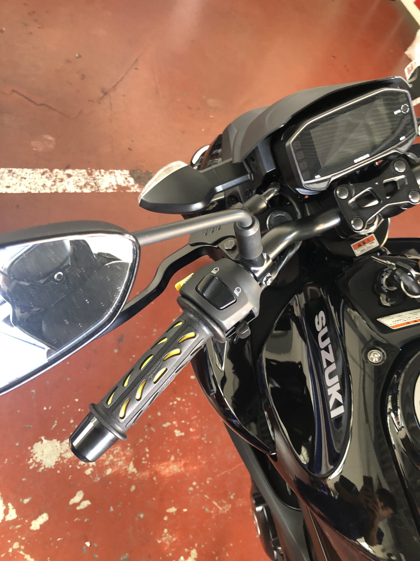 キジマ (kijima) バイク バイクパーツチェンジゴム 内径7.5x16x38mm 汎用 レッド 1個入り 214-159R